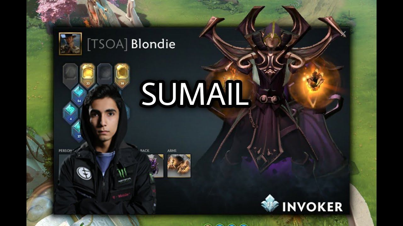 SUMAIL - INVOKER - MIDLANE | DOTA2 GAMEPLAY смотреть онлайн