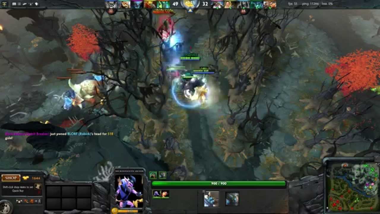 Dota game #10 - What!, What killed me !! how ( Keeper of the light ) смотреть онлайн