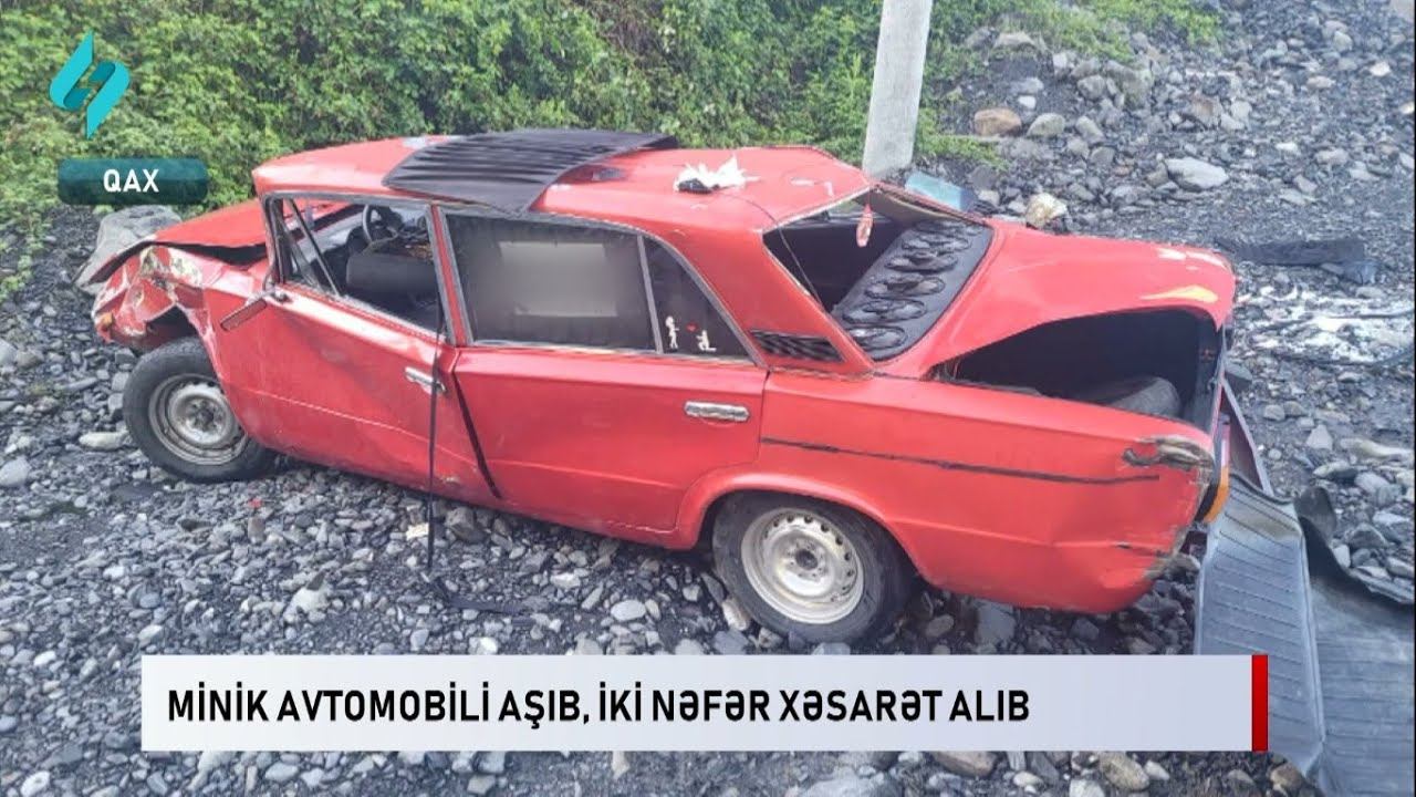 Minik avtomobili ashib, iki nefer xesaret alib… | Kanal S Xeber смотреть онлайн