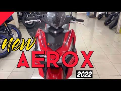 NEW YAMAHA AEROX 2022 | NEW COLOR RED | CLICK TV смотреть онлайн