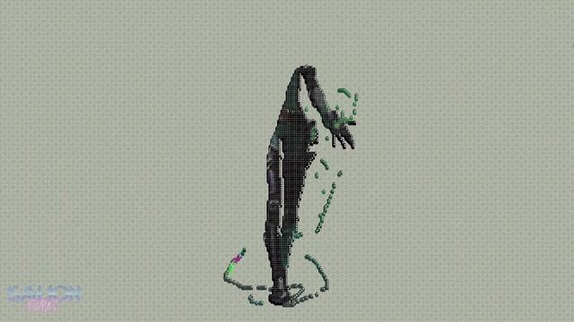 Viper Valorant Pixel Art in Among Us! Among us pixel art! смотреть онлайн