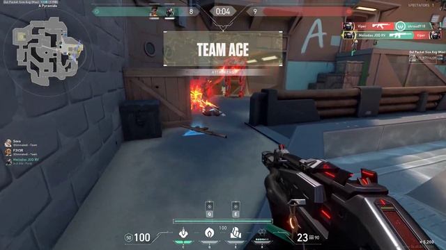 VALORANT - TEAM ACE WITH PROTOCOL 781-A PHANTOM ANIMATION - BREEZE смотреть онлайн