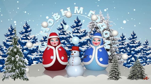 ЗИМНИЕ ПЕСЕНКИ ДЛЯ ДЕТЕЙ. "СНЕГОВИК"