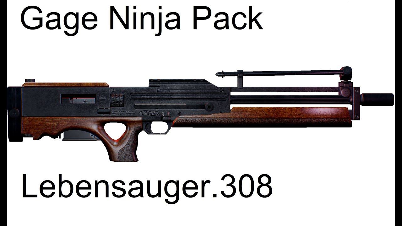 Gage Ninja DLC Lebensauger.308 Gameplay [PAAYDAY2] смотреть онлайн