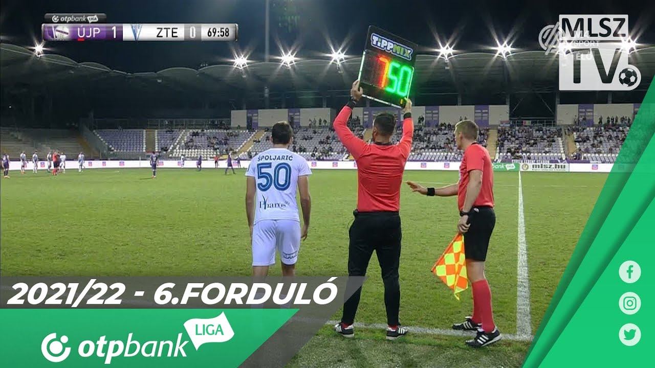 Újpest FC – ZTE FC | 2-2 | (1-0) | OTP Bank Liga | 6. forduló | MLSZTV смотреть онлайн