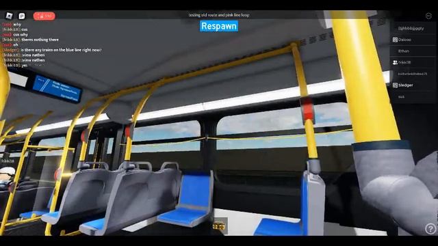 Riding an electric bus on the CTA in Roblox CTA blue line (Part 1) смотреть онлайн