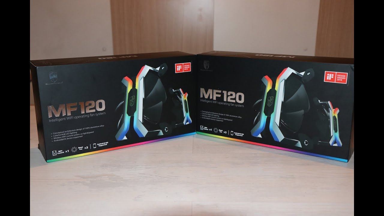 Recensione Deepcool MF120 rgb fan смотреть онлайн