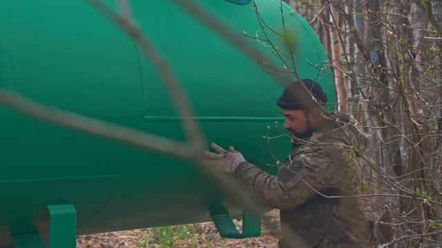 Установка газгольдера во Всеволожском районе СПб. смотреть онлайн