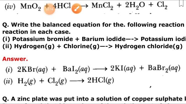 X, ch1 chemical reactions questions disscussed Monika mehta Gssslohgarh смотреть онлайн