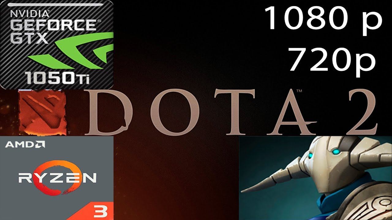 DOTA 2 | Ryzen 3 1200 with Geforce GTX 1050 Ti | max setting 1080p смотреть онлайн