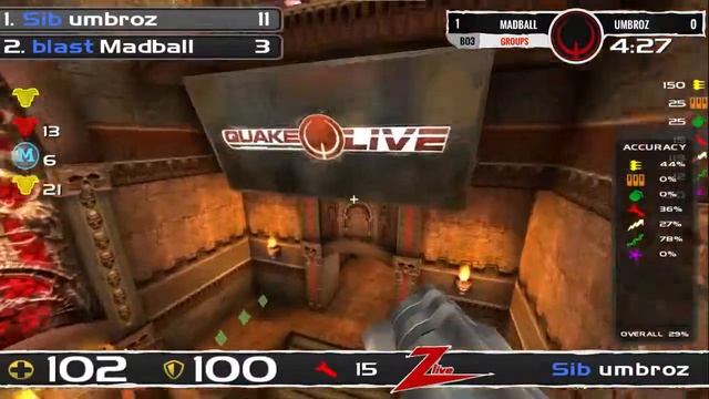 125 FPS May 14 - Group B2 - madball vs umbroz смотреть онлайн