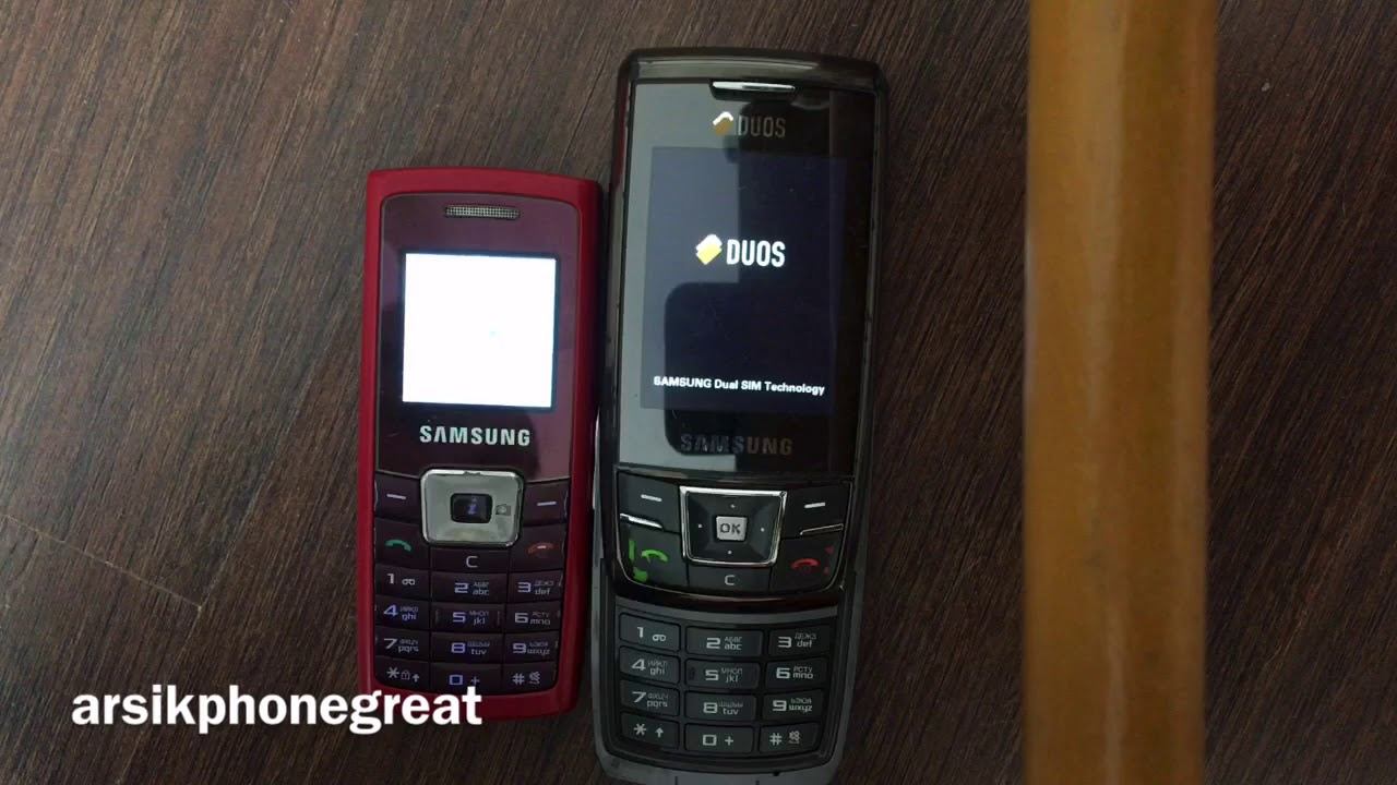 Samsung SGH-C450 vs D880 | Speed Comparison (Oleg Tugovich Request) смотреть онлайн