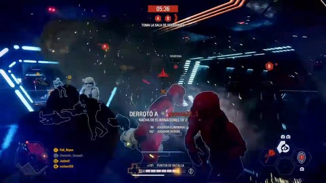 Battlefront II Epic Moment Rey Hallway Scene смотреть онлайн