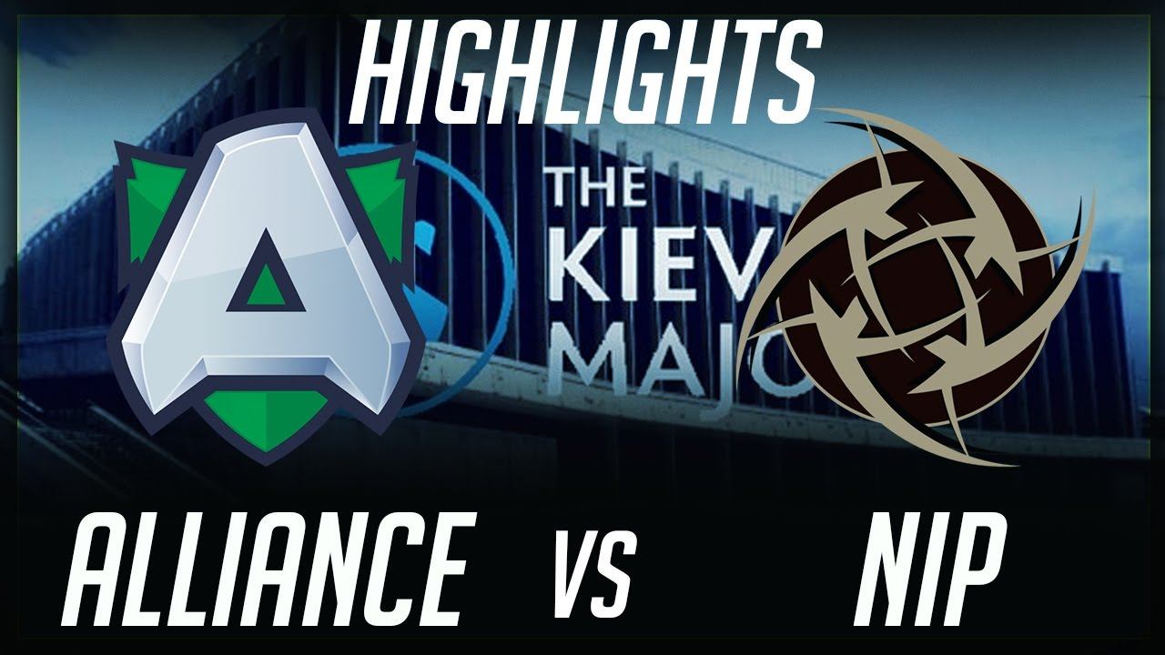 Alliance vs NiP The Kiev Major 2017 EU Highlights Dota 2 смотреть онлайн
