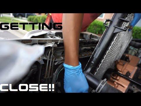 Vlog#12- Radiator Install (2005 Chrysler 300C Cam Install) Sony A5100 смотреть онлайн