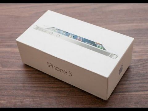 Обзор и анпек iPhone 5 White смотреть онлайн