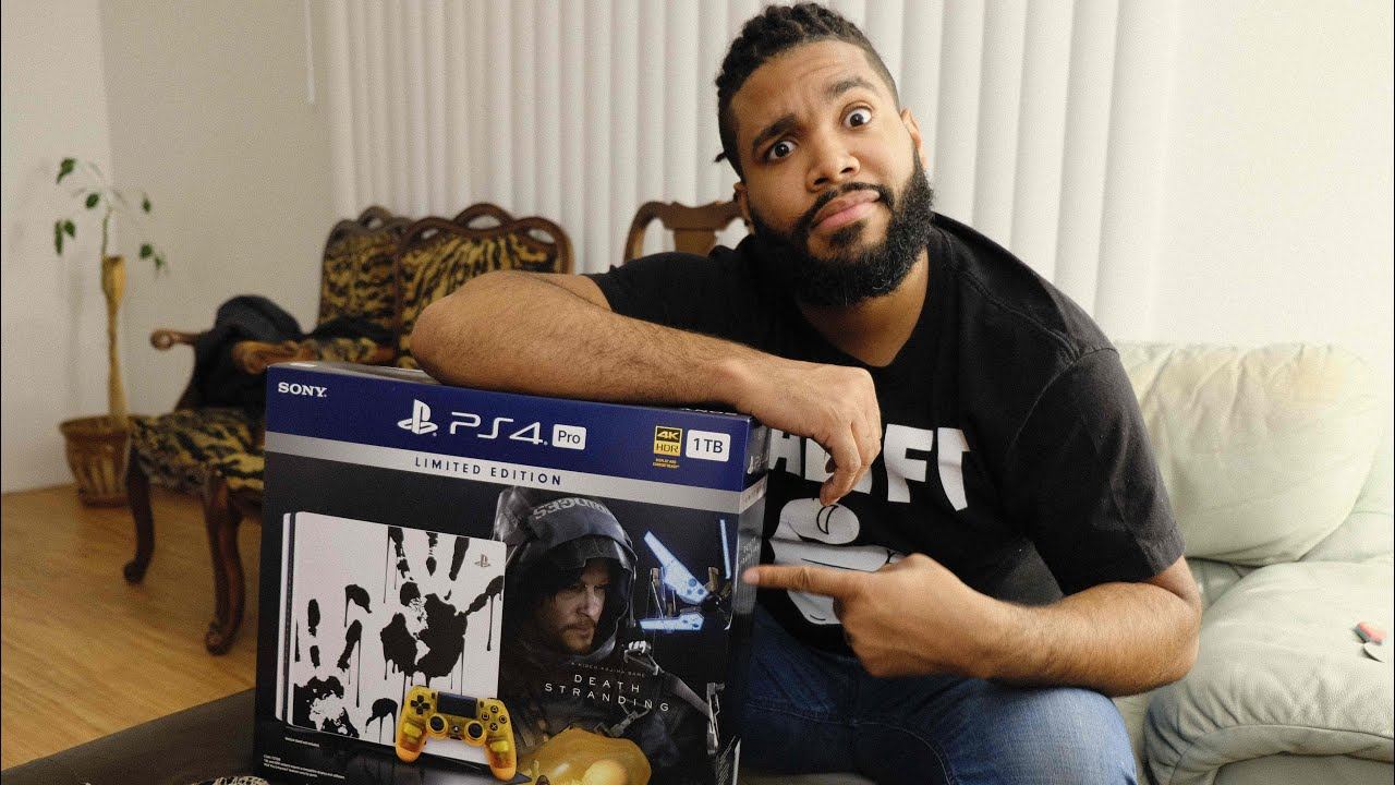 DEATH STRANDING PS4 PRO UNBOXING! смотреть онлайн