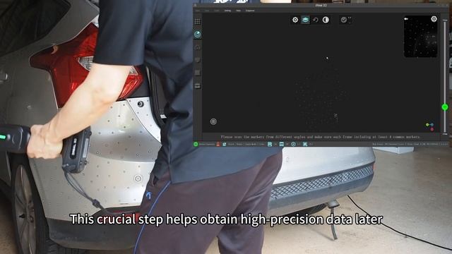 iReal M3 3D Scanning the Car Bumper for Reverse Engineering and Manufacturing смотреть онлайн