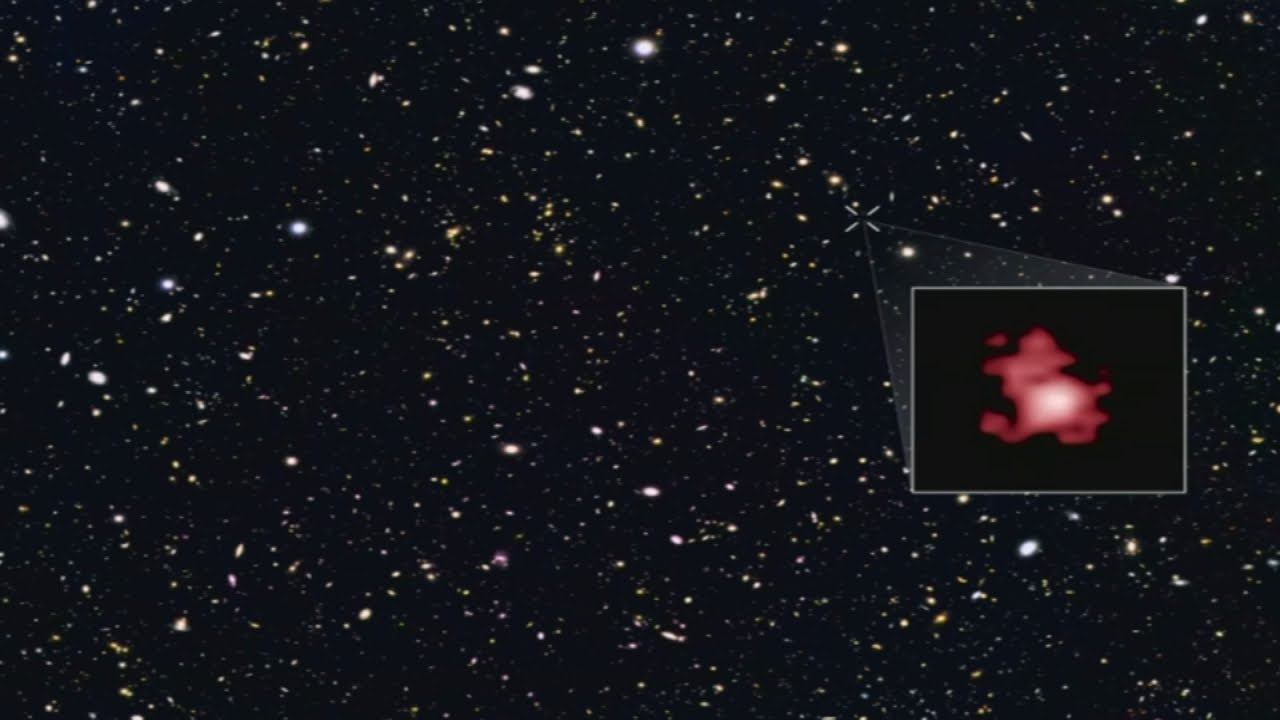 A galaxy far, far away: The Hubble telescope spots galaxy 13.4 billion lightyears away смотреть онлайн