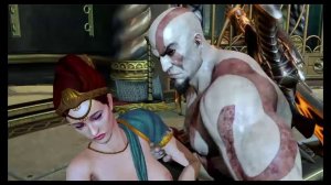 God of war 3 kratos vs afrodita