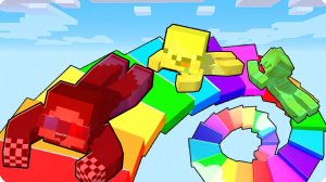 🌈КУДА ВЕДЁТ ЭТА РАДУЖНАЯ ЛЕСТНИЦА В МАЙНКРАФТ? ШЕДИ ЛЕСКА И НУБИК MINECRAFT