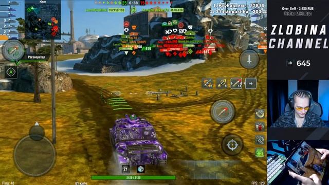 ПОЛУЧИ ТАНКИ ЗА ВЗВОД на ТРОИХ в Big Boss вместе с ДЕВУШКОЙ КИБЕРСПОРТСМЕНКОЙ @your__bunny смотреть онлайн