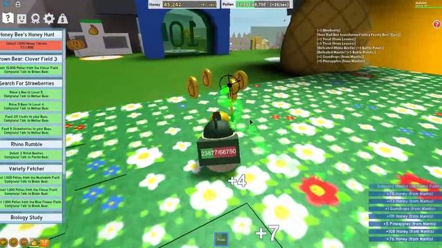 СИМУЛЯТОР ПЧЕЛОВОДА БИ СВАРМ 🐝 Роблокс пчёлы стали послушнее :) Roblox Bee Swarm Simulator смотреть онлайн