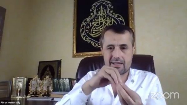 Abror Muxtor Aliy– Совещание Zoom