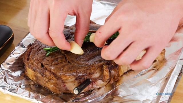 BBQ термометр Inkbird INT-11P-B цифровий із Bluetooth бездротовий на 1 щуп (INKB214) смотреть онлайн