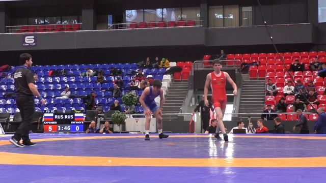 Таулан Сарбашев (КБР) - Урузмаг Биганов (РСО-Алания) смотреть онлайн