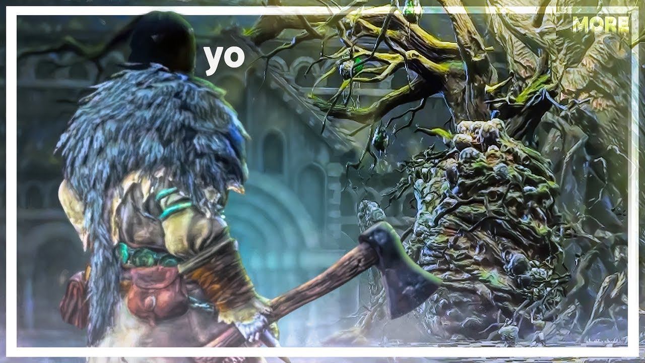Dark Souls 3 has a big ol' tree and he sat that dumpy right on me смотреть онлайн