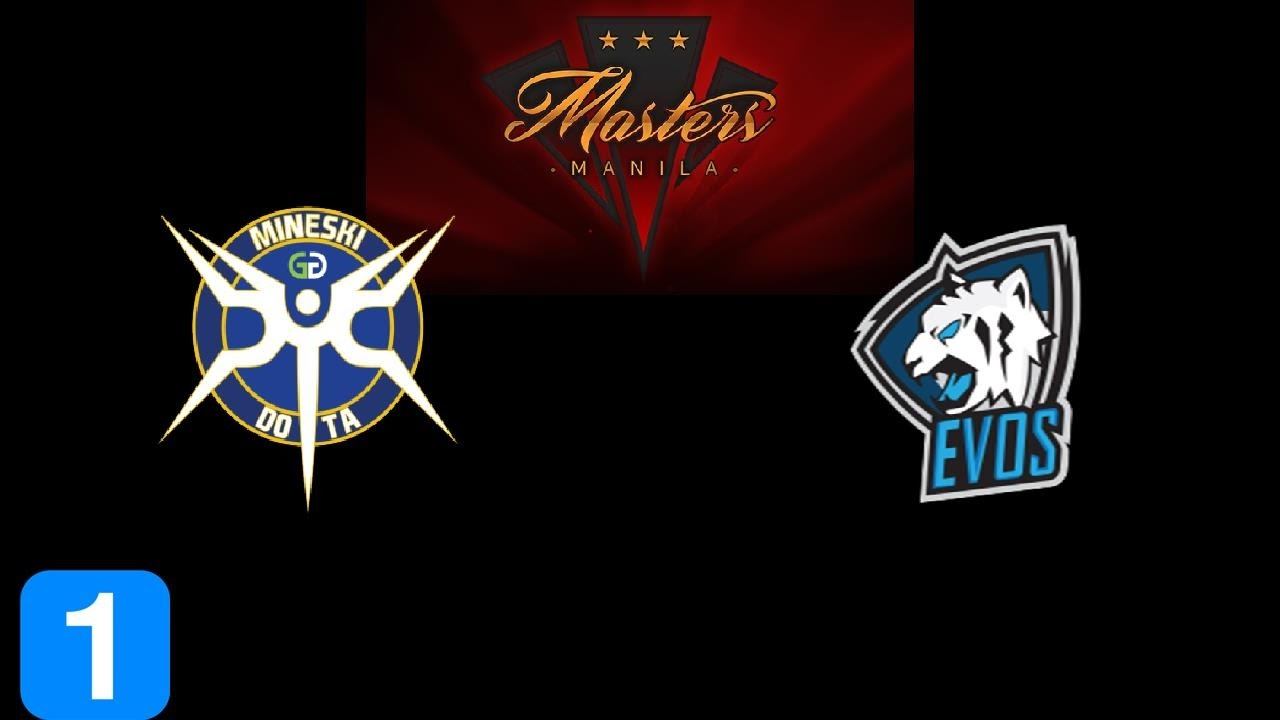Mineski vs Team EVOS Game 1 Masters Manila 2017 Highlights Dota 2 смотреть онлайн