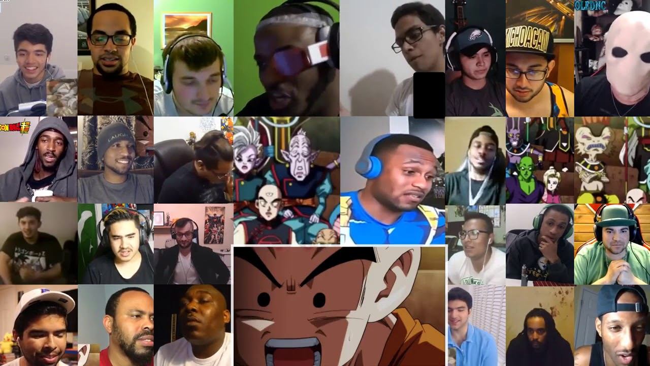 REACTION EPIC MASHUP - Dragon Ball Super Episode 130 | Goku vs Jiren | Epic Battle смотреть онлайн