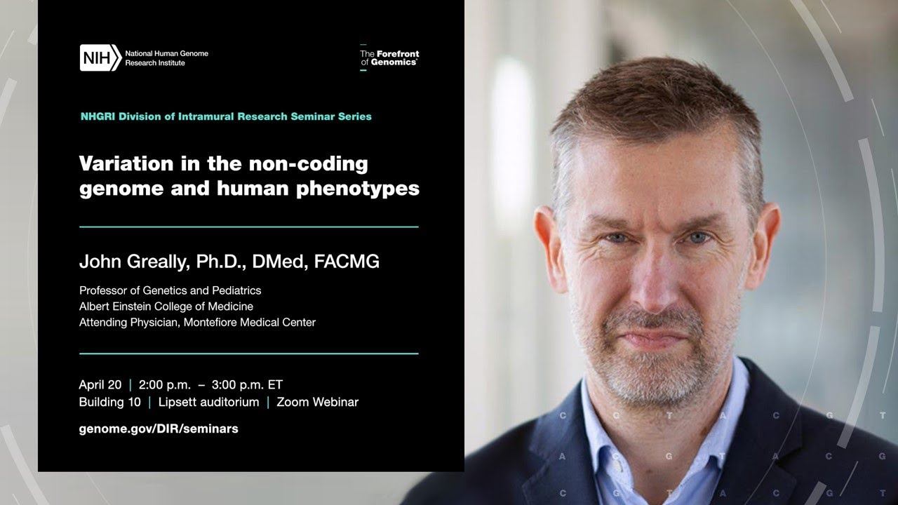 NHGRI DIR Seminar Series - John Greally смотреть онлайн