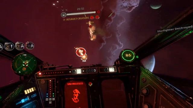 STAR WARS:SQUADRONS VR - 3 Player Co-Op Gameplay - Yavin Prime смотреть онлайн
