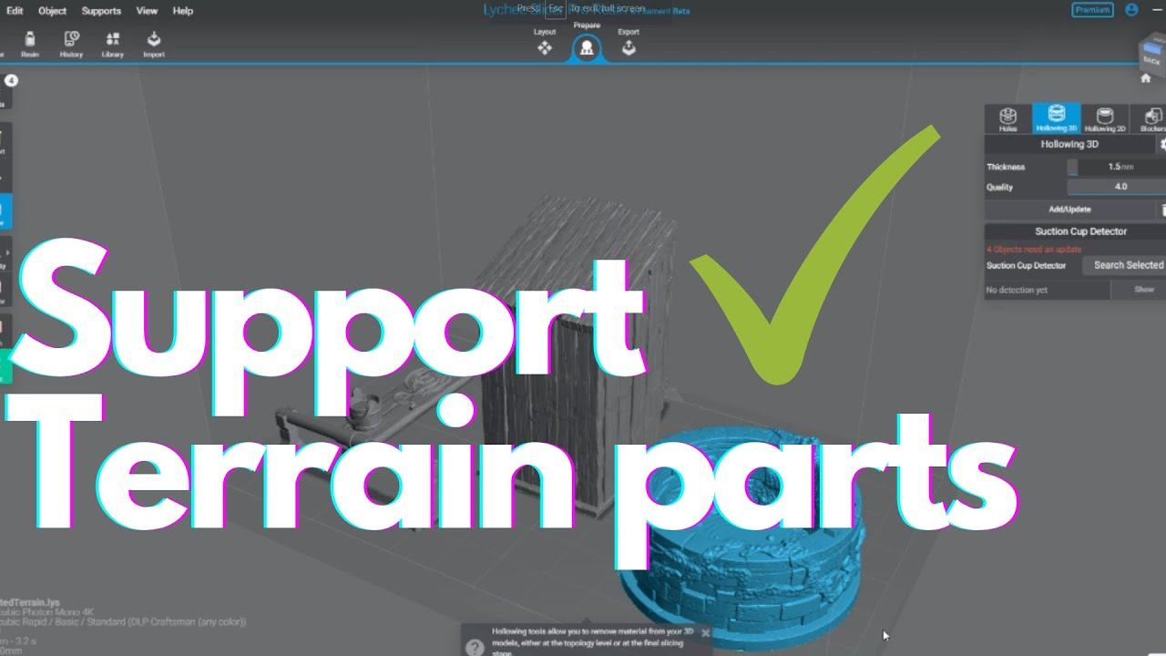 Working on Terrain parts Hollowed or not смотреть онлайн