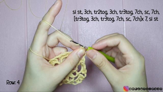 Easy Crochet Doily | Tutorial Merajut смотреть онлайн