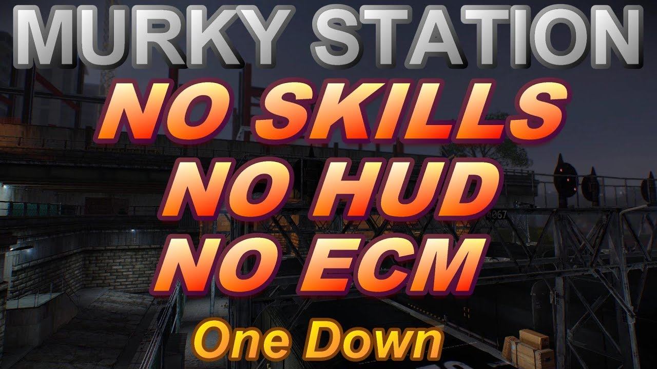 MURKY STATIONーNO SKILLS、No HUD、No ECM （One Down Solo Stealth　PAYDAY 2） смотреть онлайн