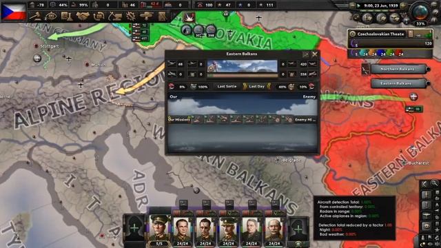 Build up and start of conflict |Hearts of iron 4 Czechoslovakia| Part 1 смотреть онлайн