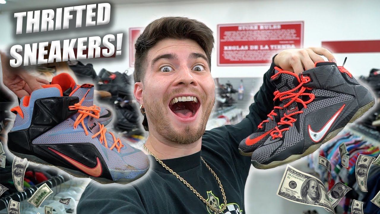 CRAZY SNEAKER FINDS IN THE THRIFT! Trip to the Thrift #363 смотреть онлайн