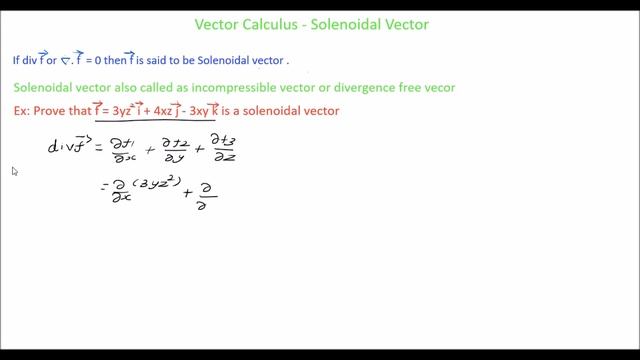 Solenoidal vector field | How to prove vector is solenoidal смотреть онлайн