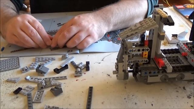 Lego Star Wars AT-AT 75054- Part 3 смотреть онлайн