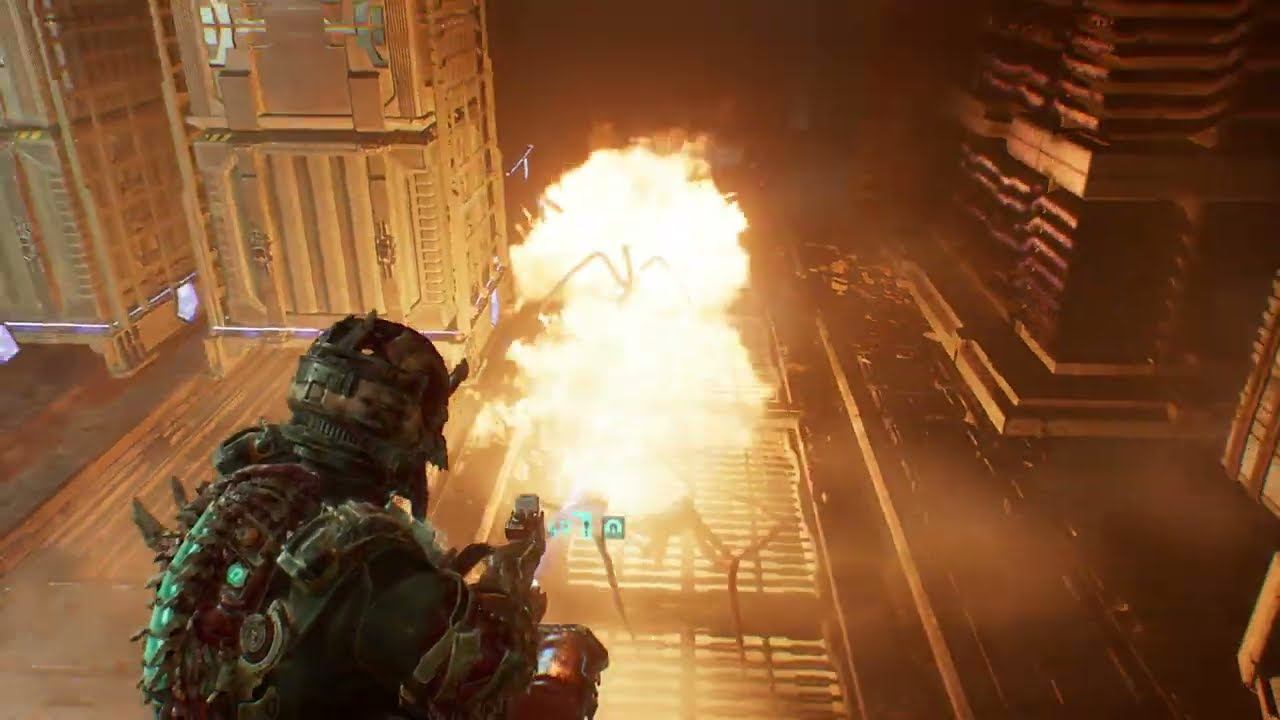 SOS Achievement - Manual Release Quarantine Door - Return Tram Station: Dead Space 2023 Full Contac
