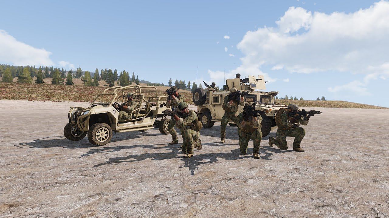 ARMA3 [ZONA de COMBATE] смотреть онлайн