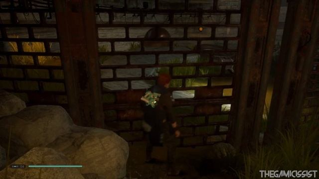 Star Wars Jedi Fallen Order How To Solve Ball Inside Cage Puzzle - Bogano Landing Pad смотреть онлайн
