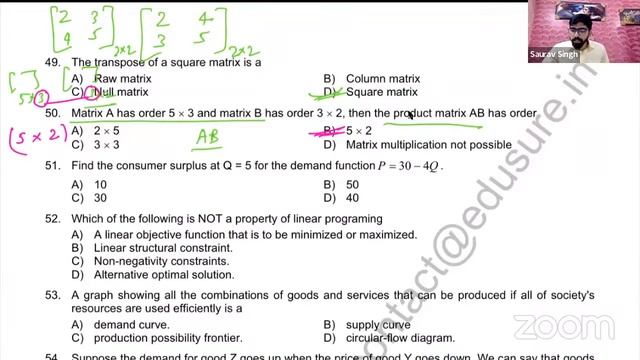 Previous Year CUET PG Economics 2018 (PGQP-44) #cuetpg #cuetpreviousyear #pgqp44