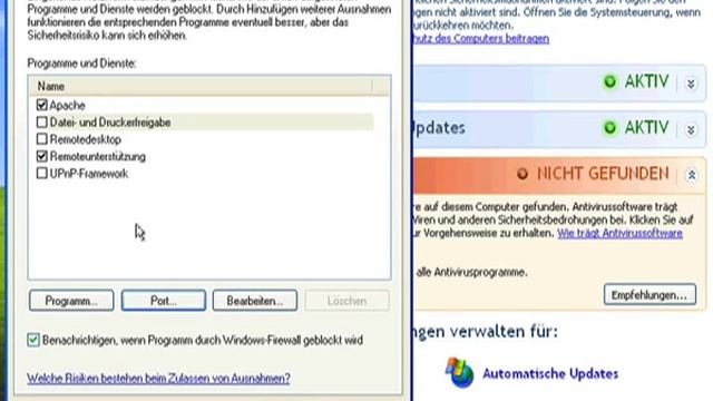 Windows Firewall Ports freigeben смотреть онлайн
