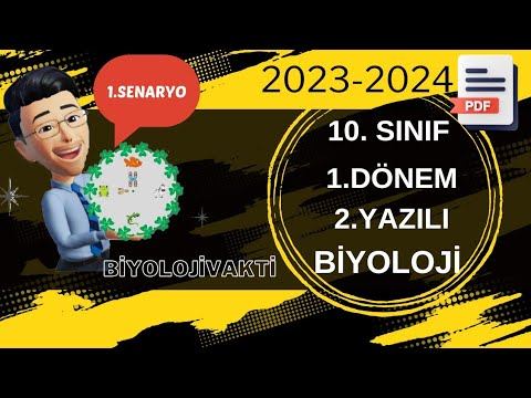 10. Sınıf Biyoloji | 1.Dönem 2.YAZILI | 1.SENARYO |Biyoloji Yazılıya Hazırlık | Meb Uyumlu | Yks202 смотреть онлайн