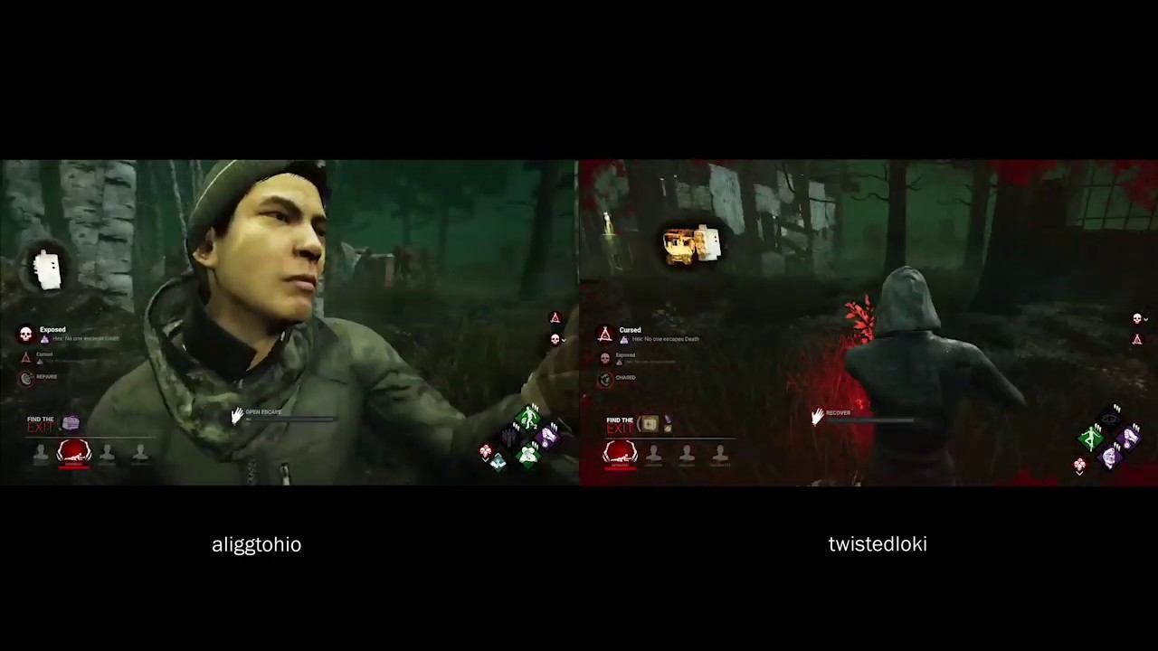 Dead By Daylight Multi Survivor #68 Getting lesioned by the Legion смотреть онлайн