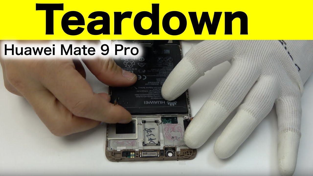 Huawei Mate 9 Pro Teardown смотреть онлайн